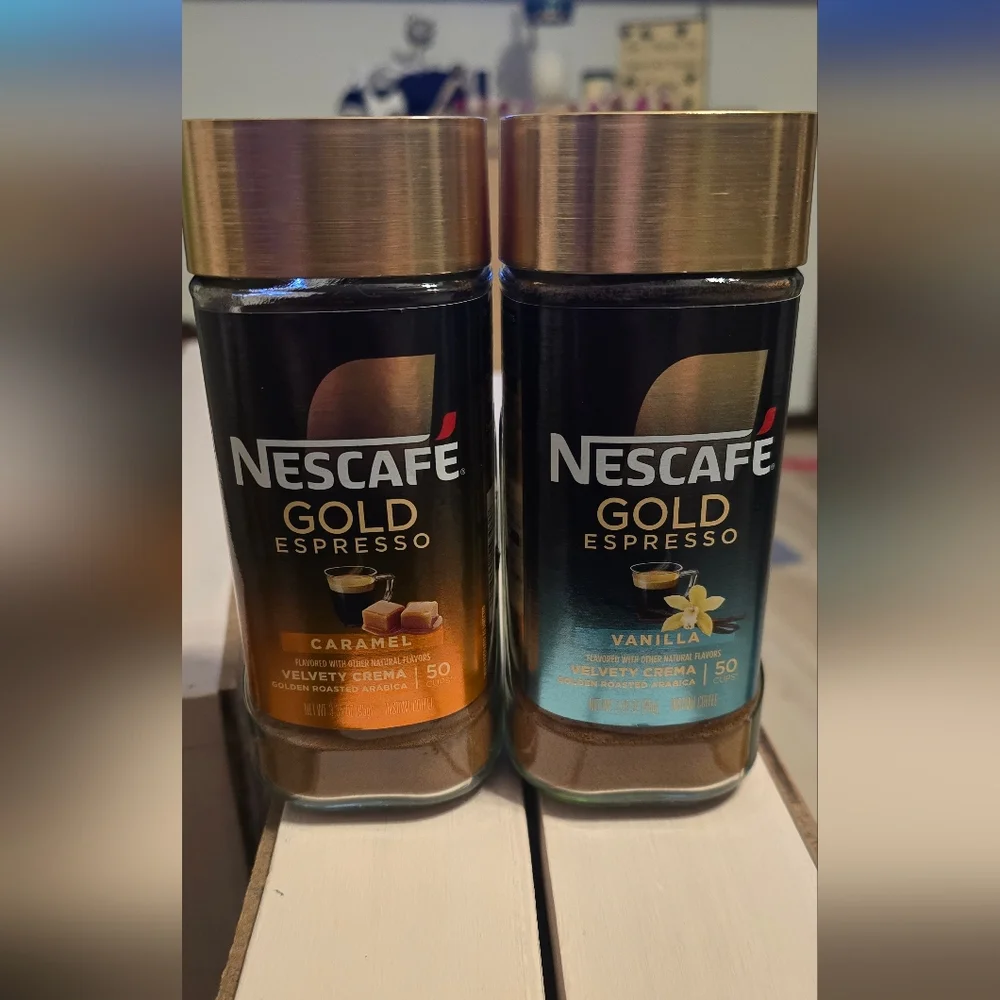 Nescafé Gold Espresso Set Of 2 *Kroger Exclusive* Caramel and Vanilla